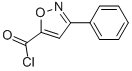 3-苯基异噁唑-5-羰酰氯结构式_124953-60-2结构式