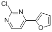 2-氯-4-(2-呋喃基)嘧啶结构式_124959-28-0结构式