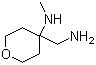 4-(氨基甲基)-n-甲基四氢-2H-吡喃-4-胺结构式_1249639-43-7结构式