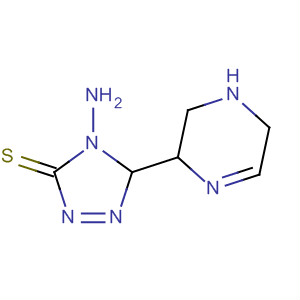 4-氨基-5-吡嗪-2-基-4H-1,2,4-噻唑-3-硫醇结构式_124991-69-1结构式