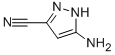 5-氨基-1H-吡唑-3-甲腈结构式_125144-04-9结构式