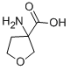 3-氨基四氢-3-甲酸结构式_125218-55-5结构式