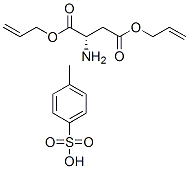 L-天冬氨酸二烯丙酯 对甲苯磺酸盐结构式_125229-60-9结构式