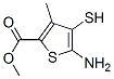 2-Thiophenecarboxylicacid,5-amino-4-mercapto-3-methyl-,methylester(9ci) Structure,125270-28-2Structure