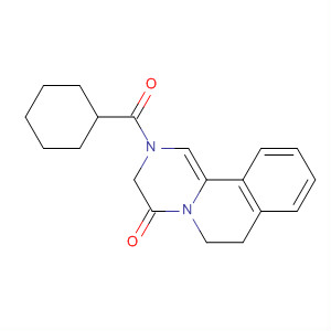 吡喹酮相关化合物B结构式_125273-86-1结构式
