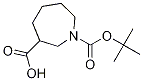 氮杂烷-1,3-二羧酸 1-叔丁酯结构式_1252867-16-5结构式