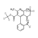 Bis[(2h3)methyl] 2,6-dimethyl-4-(2-nitrophenyl)-3,5-pyridinedicarboxylate Structure,125464-52-0Structure
