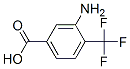 3-Amino-4-trifluoromethylbenzoic acid Structure,125483-00-3Structure