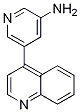 5-(Quinolin-4-yl)pyridin-3-amine Structure,1255635-97-2Structure