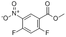 Benzoic acid, 2,4-difluoro-5-nitro-, methyl ester Structure,125568-71-0Structure