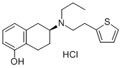 1-Naphthalenol, 5,6,7,8-tetrahydro-6-[propyl[2-(2-thienyl)ethyl]amino]-, hydrochloride (1:1), (6S)- Structure,125572-93-2Structure