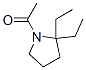 (9CI)-1-乙酰基-2,2-二乙基吡咯烷结构式_125573-94-6结构式