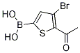 5-乙酰基-4-溴噻吩-2-硼酸结构式_1256346-41-4结构式