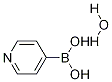 吡啶-4-硼酸 水合物结构式_1256355-27-7结构式
