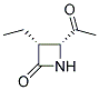 顺式-(9ci)-4-乙酰基-3-乙基-2-氮杂啶酮结构式_125639-94-3结构式
