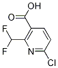 2-(Difluoromethyl)nicotinic acid Structure,1256794-35-0Structure