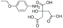 对乙氧苯胺柠檬酸盐结构式_126-43-2结构式
