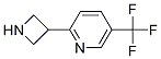 2-(氮杂啶-3-基)-5-(三氟甲基)吡啶结构式_1260779-70-1结构式