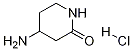 4-氨基-2-哌啶酮盐酸盐结构式_1260883-24-6结构式