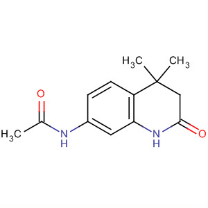 N-(4,4-dimethyl-2-oxo-1,2,3,4-tetrahydroquinolin-7-yl)acetamide Structure,126099-59-0Structure