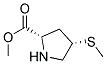 顺式-(9ci)-4-(甲基硫代)-L-脯氨酸甲酯结构式_126111-07-7结构式