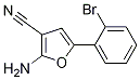 2-氨基-5-(2-溴苯基)呋喃-3-甲腈结构式_1261268-90-9结构式