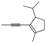 (9ci)-1-甲基-3-(1-甲基乙基)-2-(1-丙炔)-环戊烯结构式_126133-03-7结构式