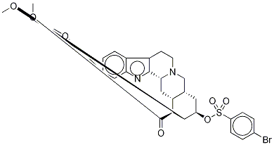 p-溴苯磺酸酯利舍平酸甲酯结构式_1262-67-5结构式
