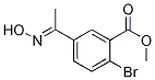 2-溴-5-(1-羟基亚氨基-乙基)-苯甲酸甲酯结构式_1263287-74-6结构式