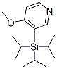 4-Methoxy-3-(triisopropylsilyl)pyridine Structure,126378-42-5Structure