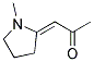 (e)-(9ci)-1-(1-甲基-2-吡咯烷)-2-丙酮结构式_126412-05-3结构式