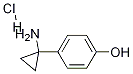 4-(1-氨基环丙基)苯酚结构式_1266158-02-4结构式