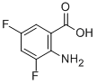 2-氨基-3,5-二氟苯甲酸结构式_126674-78-0结构式