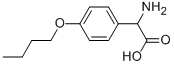 氨基(4-丁氧基苯基)乙酸结构式_126746-19-8结构式