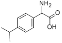 氨基(4-异丙基苯基)乙酸结构式_126746-20-1结构式