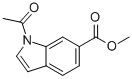 1-乙酰基-6-甲氧基羰基吲哚结构式_126759-62-4结构式