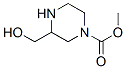 (9ci)-3-(羟基甲基)-1-哌嗪羧酸甲酯结构式_126766-56-1结构式