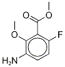 3-氨基-6-氟-2-甲氧基苯甲酸甲酯结构式_1268830-91-6结构式
