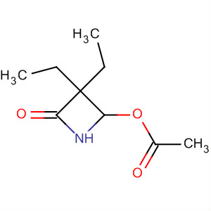 4-(乙酰基氧基)-3,3-二乙基-2-氮杂啶酮结构式_126997-07-7结构式