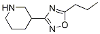 3-(5-丙基-[1,2,4]噁二唑-3-基)-哌啶结构式_1270744-79-0结构式