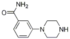 3-(哌嗪-1-基)苯甲酰胺结构式_127201-39-2结构式