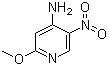 2-甲氧基-5-硝基-4-氨基吡啶结构式_127356-38-1结构式