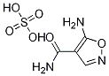 5-氨基异噁唑-4-羧酰胺硫酸盐结构式_1273577-24-4结构式