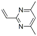 (9CI)-2-乙烯-4,6-二甲基嘧啶结构式_127588-25-4结构式
