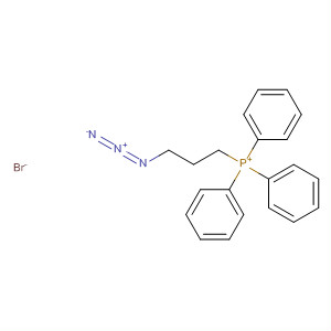 (3-叠氮基丙基)三苯基溴化膦结构式_127611-39-6结构式