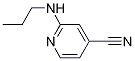 2-(丙基氨基)异烟腈结构式_127680-76-6结构式