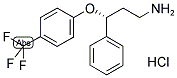 (R)-3-phenyl-3-(4-trifluoromethyl-phenoxy)-propylamine hydrochloride Structure,127685-30-7Structure