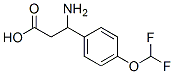 3-氨基-3-(4-二氟甲氧基苯基)-丙酸结构式_127842-68-6结构式