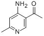 1-(4-氨基-6-甲基吡啶-3-基)乙酮结构式_127915-47-3结构式