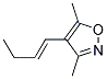 (e)-(9ci)-4-(1-丁烯)-3,5-二甲基-异噁唑结构式_128035-76-7结构式